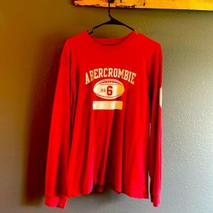 XL Abercrombie and Fitch long sleeve pull over. 100% cotton in good shape.